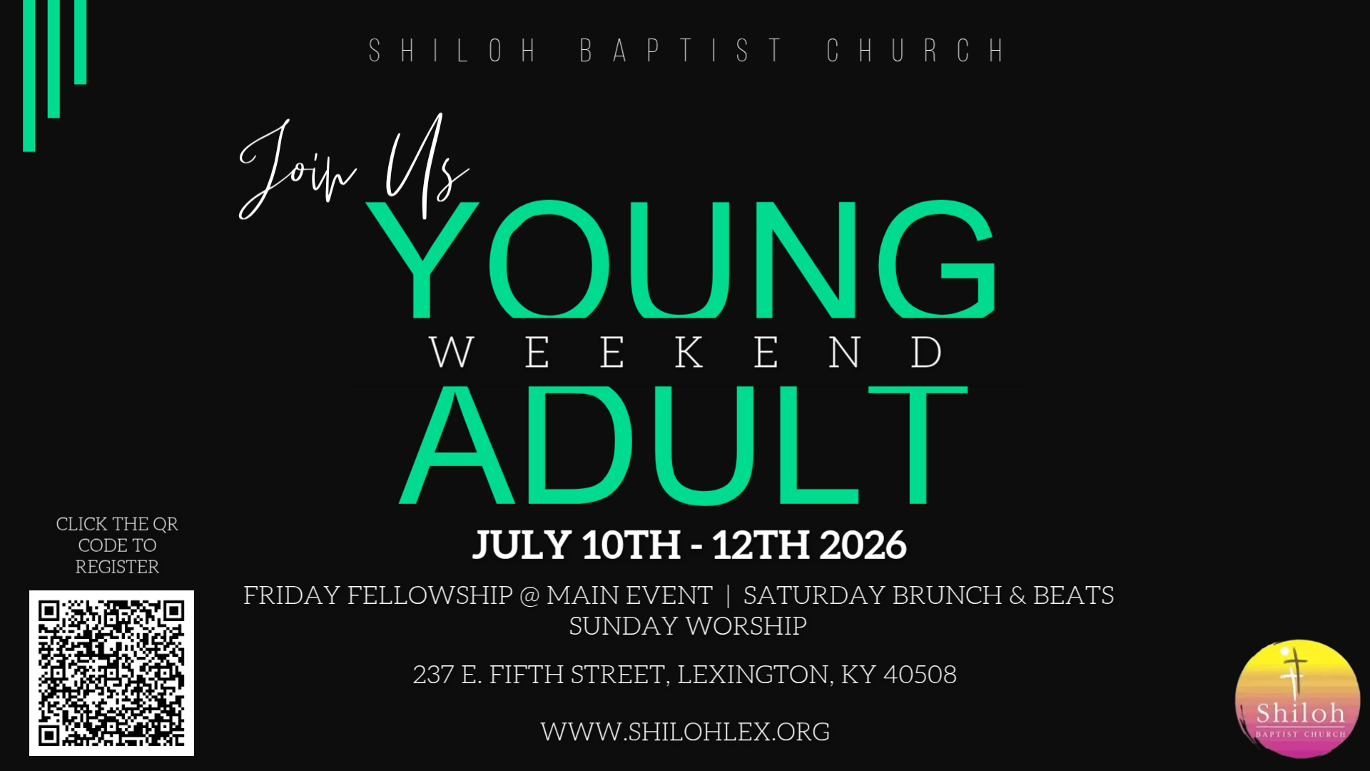 Young Adult Weekend